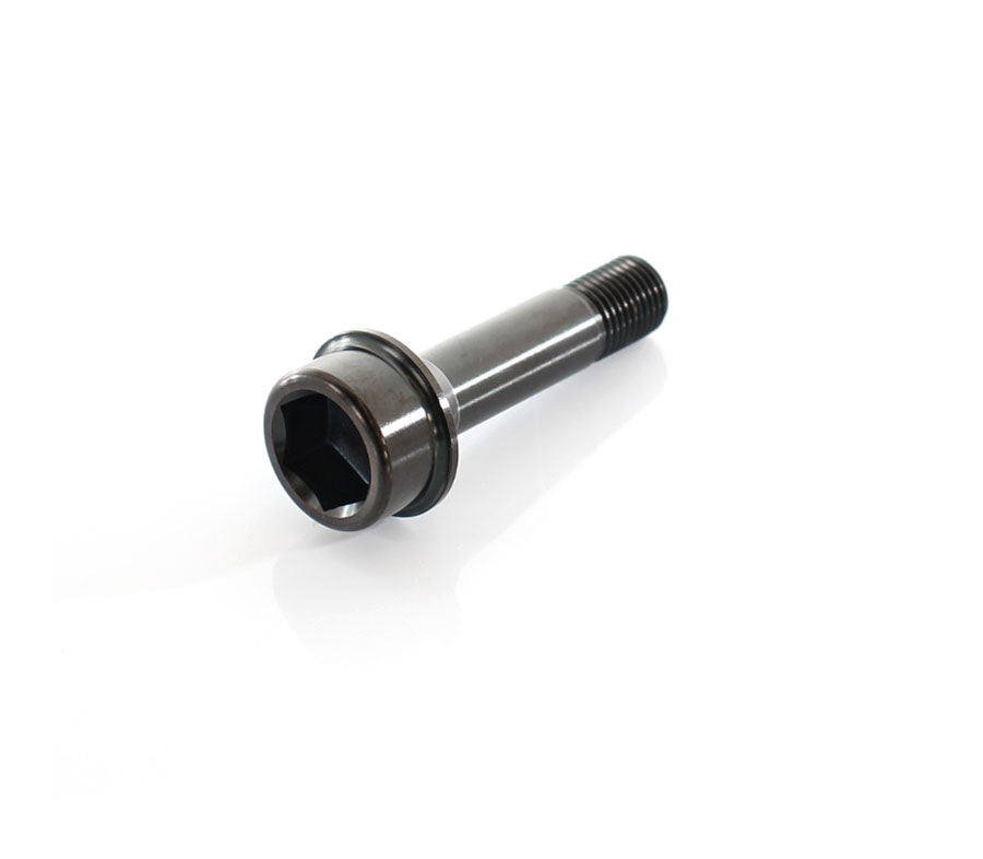 Black titanium wheel lug bolt for Ferrari 458, 488, California, F12, and many other models.