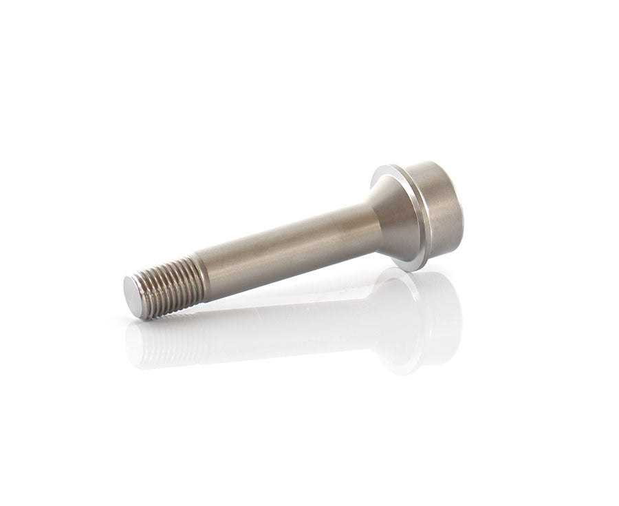 Super strong aerospace grade Ti-6AL-4V titanium alloy Ferrari wheel lug bolts from Competition Motorsport.