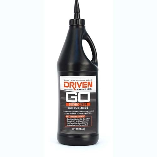 Driven "GO" Synthetic 75W-90 Limited Slip Gear Oil 1 Quart