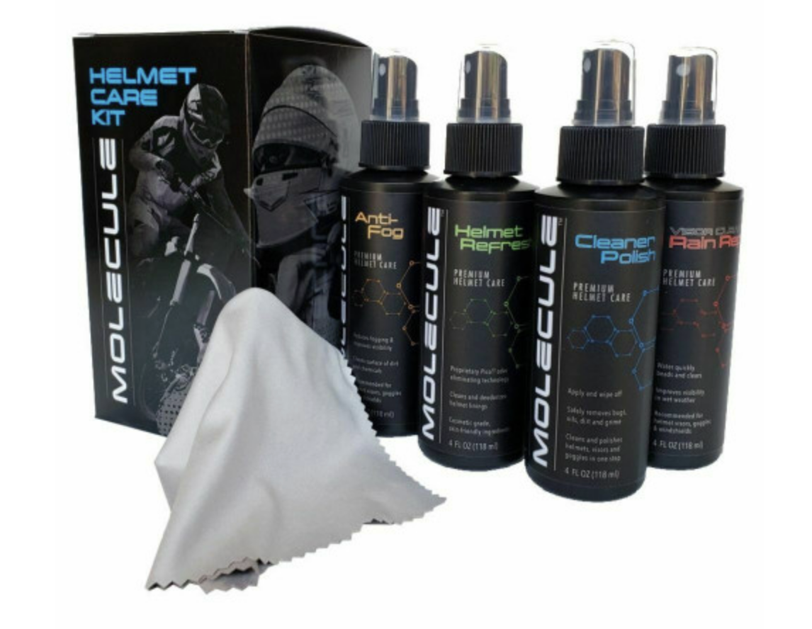 BELL M.8 CARBON FIBER AUTO RACING HELMET MOLECULE CARE KIT IMAGE