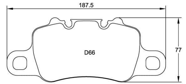 Race Technologies RE10 Brake Pad - 2451.18.RE10