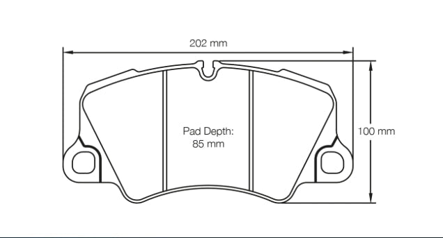 Pagid Racing Brake Pads No. 4580