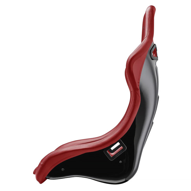 Sparco QRT Performance in luxurious red leather and alcantara in stock ready to ship immediately from Thunderhill