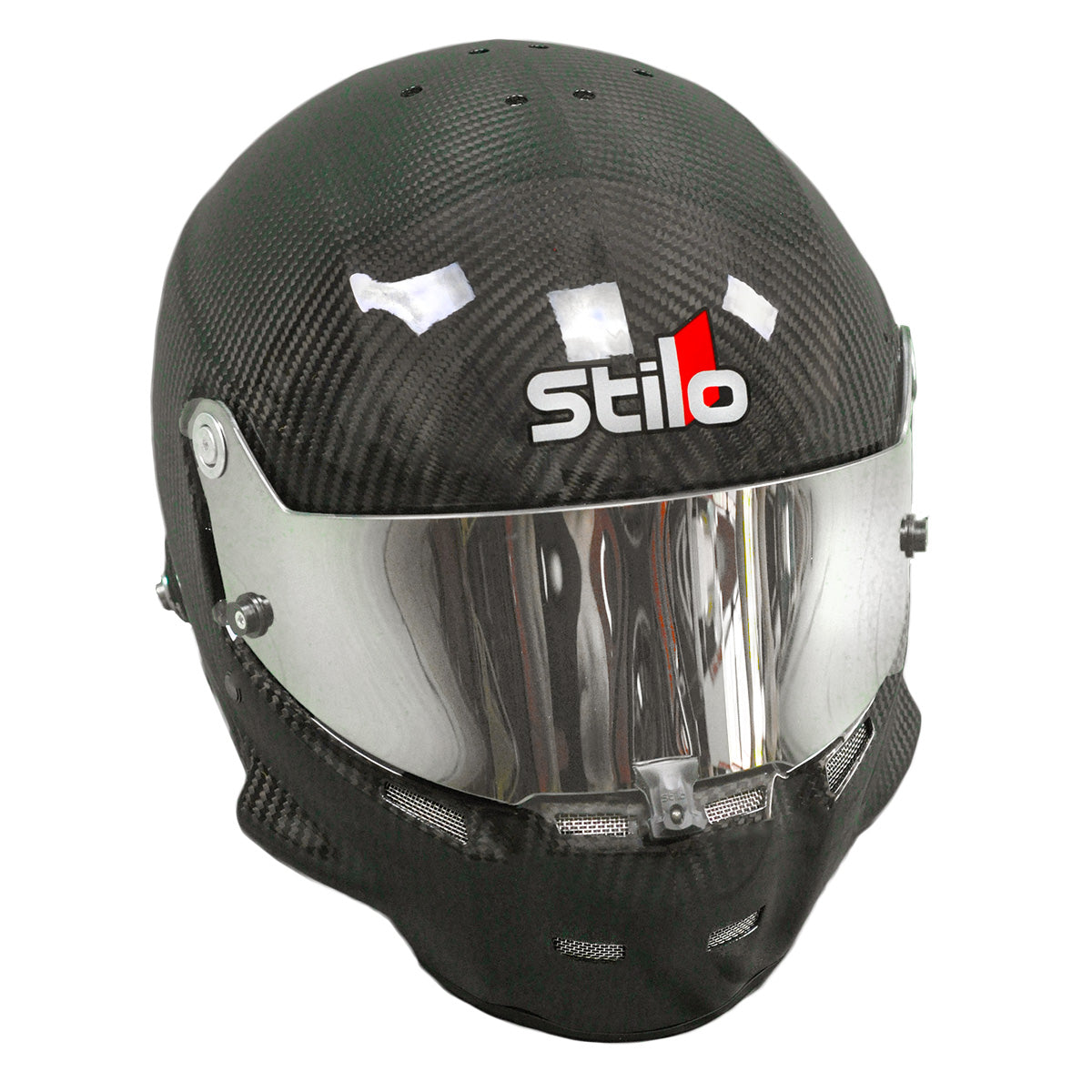 Stilo mirrored ST5 ST5.1 auto racing helmet visor immediate shipping from Thunderhill.