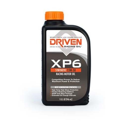 Driven XP6 Synthetic 15W-50 Racing Oil 1 Quart