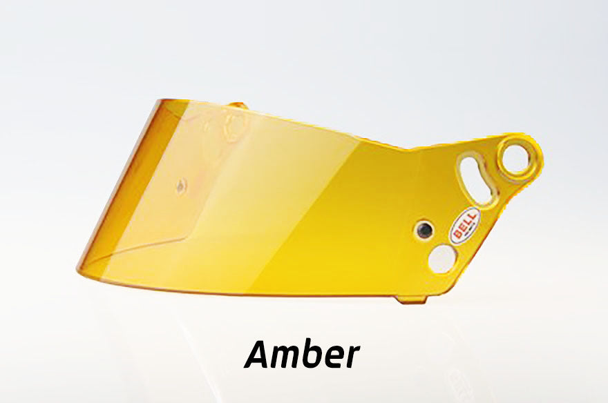 Bell Racing SRV-8 amber visor shield for Bell M8 and BR8 helmets