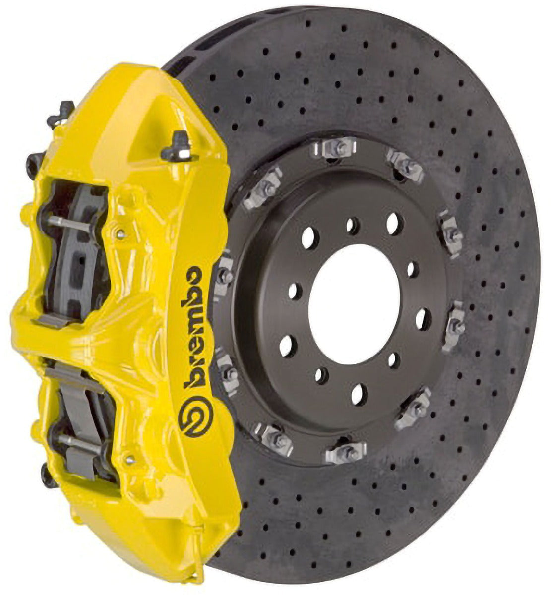 Brembo Brakes Front 380x34 CCM-R + Six Piston GT-M Calipers