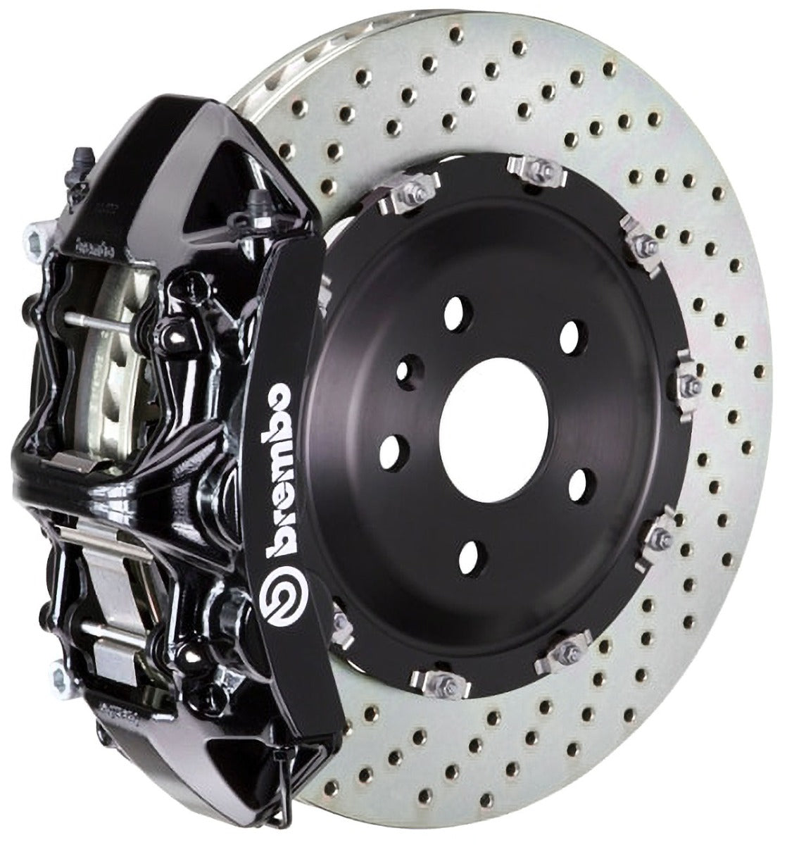 Brembo Brakes Front 380x34 Iron Rotors + Six Piston GT-M Calipers