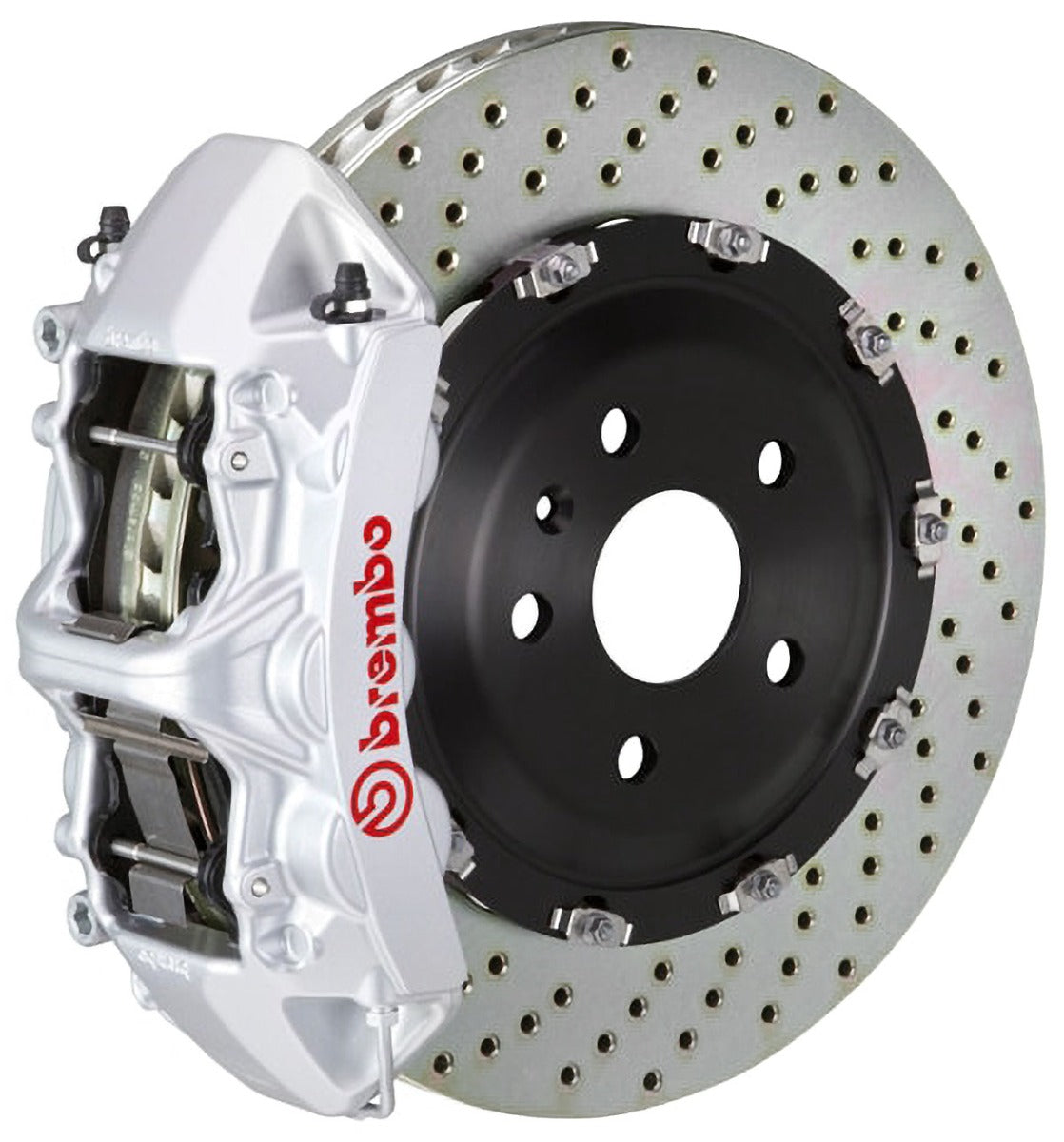 Brembo Brakes Front 380x34 Iron Rotors + Six Piston GT-M Calipers