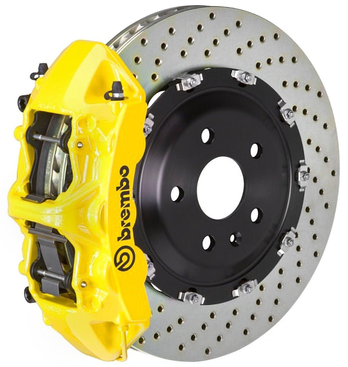 Brembo Brakes Front 380x34 Iron Rotors + Six Piston GT-M Calipers