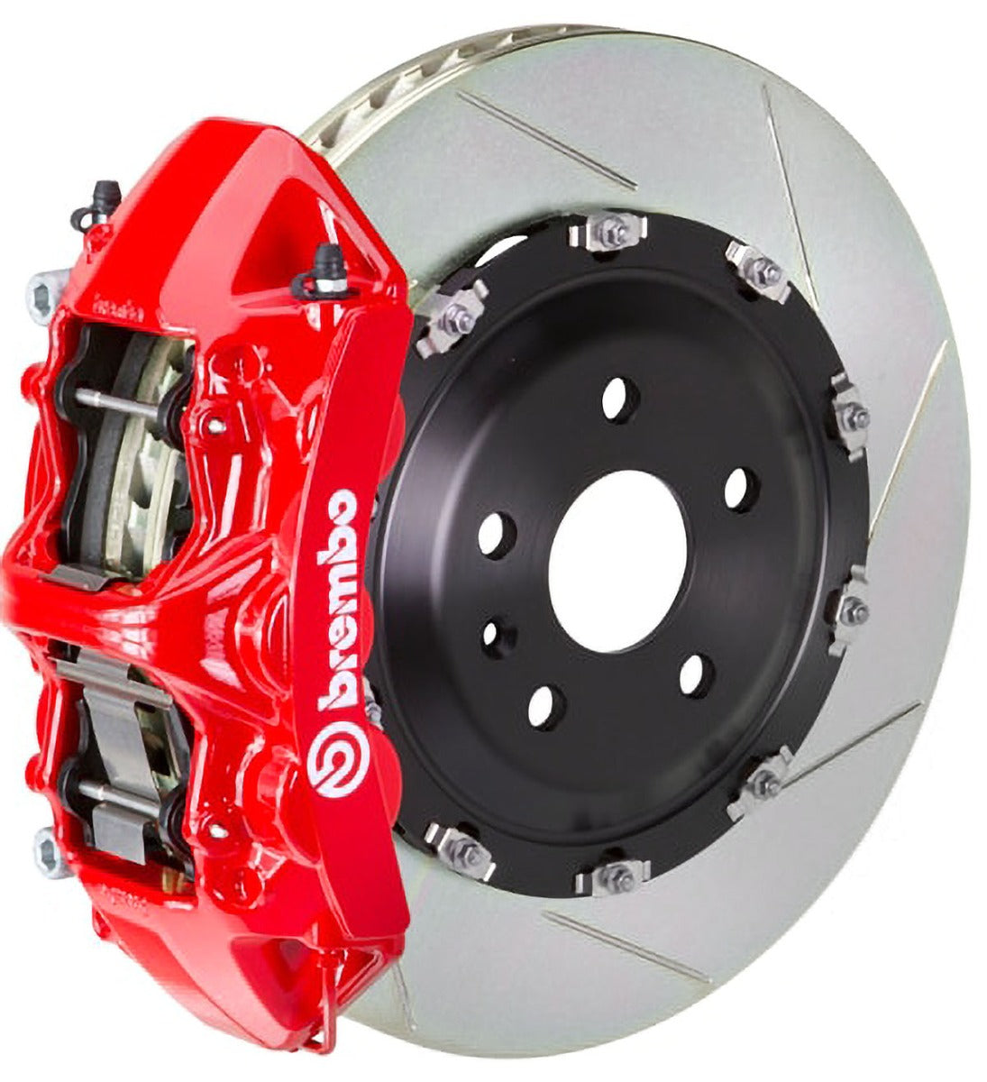 Brembo Brakes Front 380x34 Iron Rotors + Six Piston GT-M Calipers