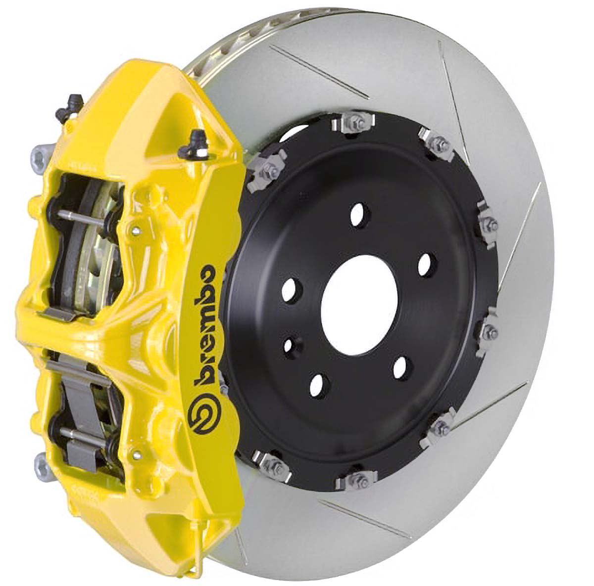 Brembo Brakes Front 380x34 Iron Rotors + Six Piston GT-M Calipers