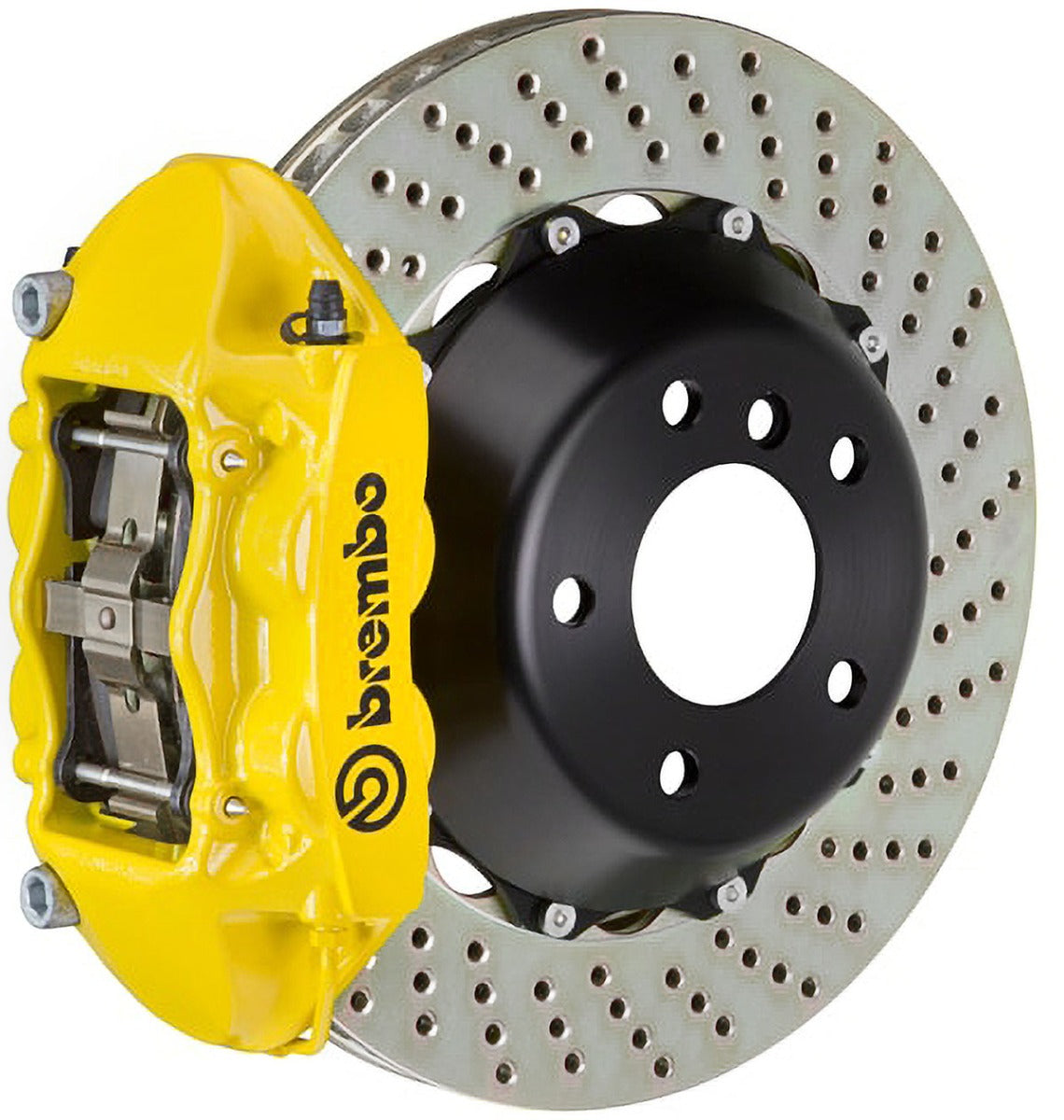 Brembo Brakes Rear 380x28 Iron Rotors + Four Piston GT-M Calipers