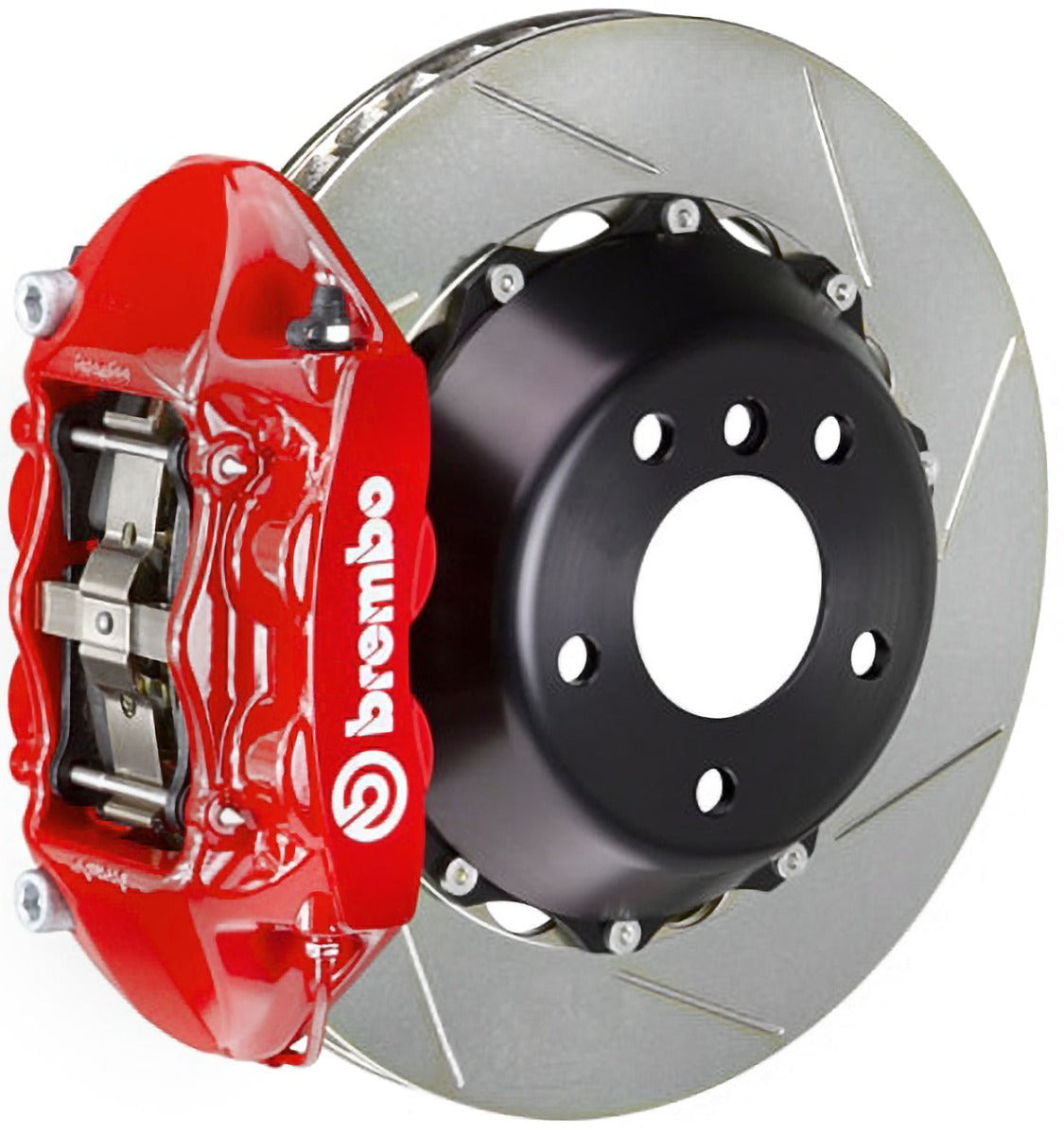 Brembo Rear 345x28 Rotors + Four Piston Calipers (Monobloc)