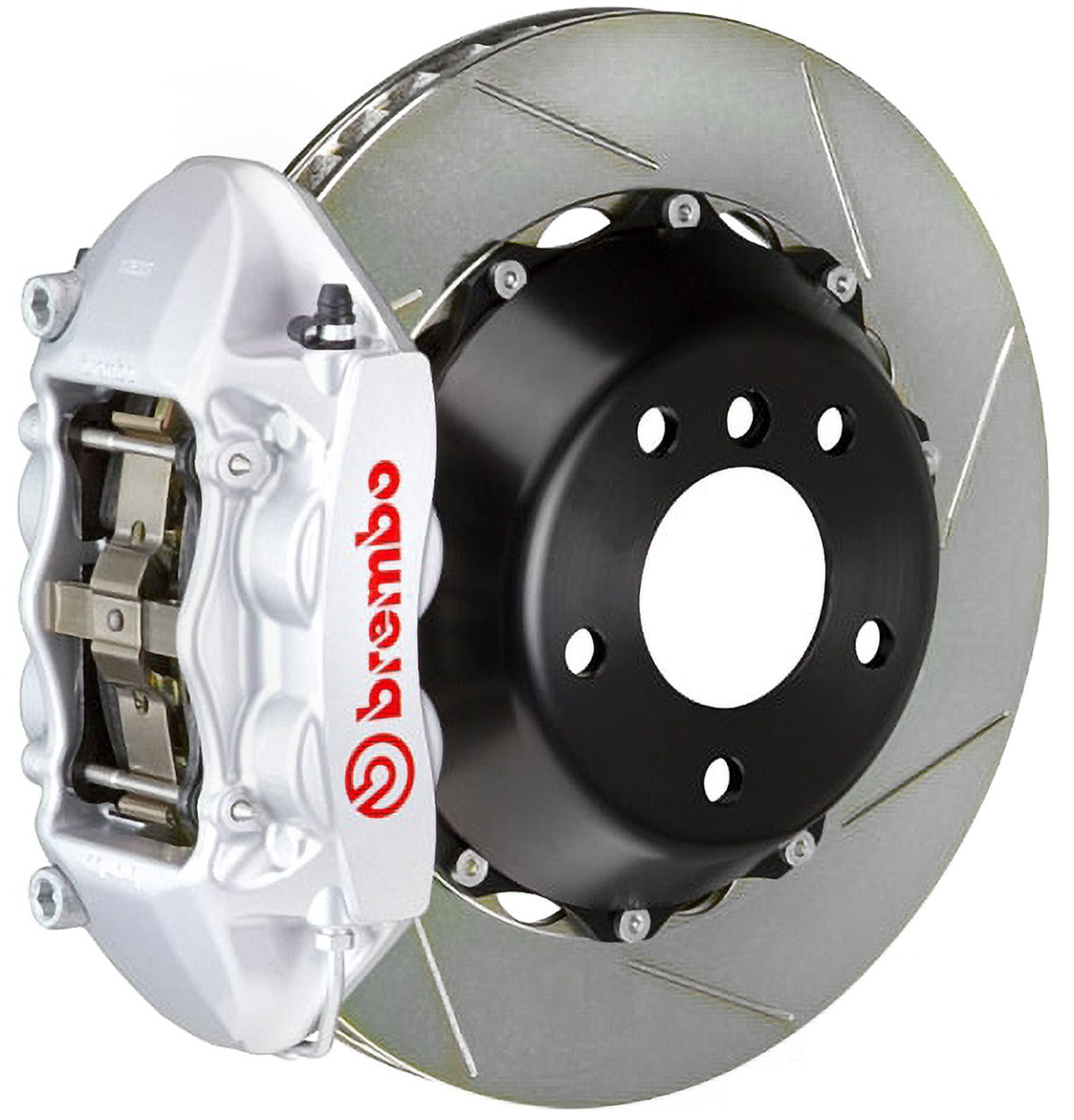 Brembo Rear 345x28 Rotors + Four Piston Calipers (Monobloc)