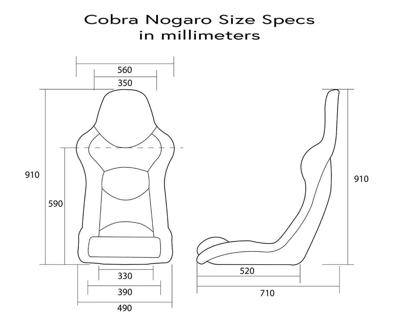 Cobra Nogaro Sports Seat