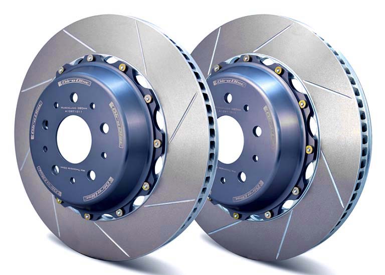 A1-168 Girodisc 2pc Front Brake Rotors (Gallardo Super Trofeo)