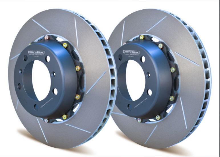 A2-032 Girodisc 2pc REAR Brake Rotors (OEM PCCB)