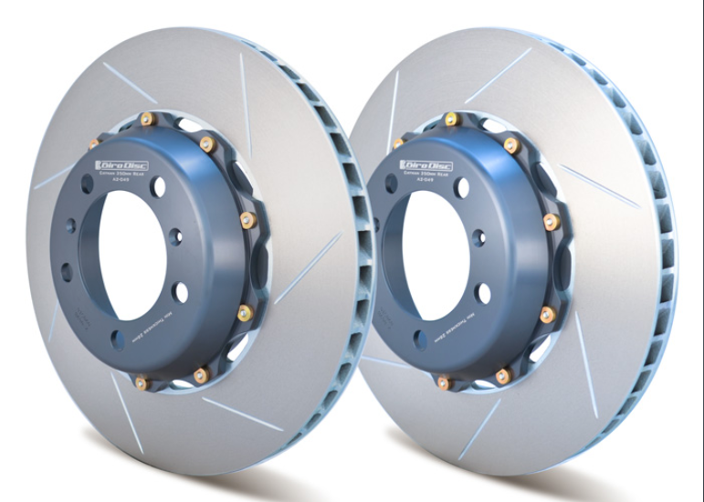 A2-049 Girodisc 2pc REAR Brake Rotors (OEM PCCB)