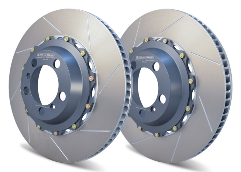 A2-156 Girodisc 2pc REAR Brake Rotors (OEM PCCB)