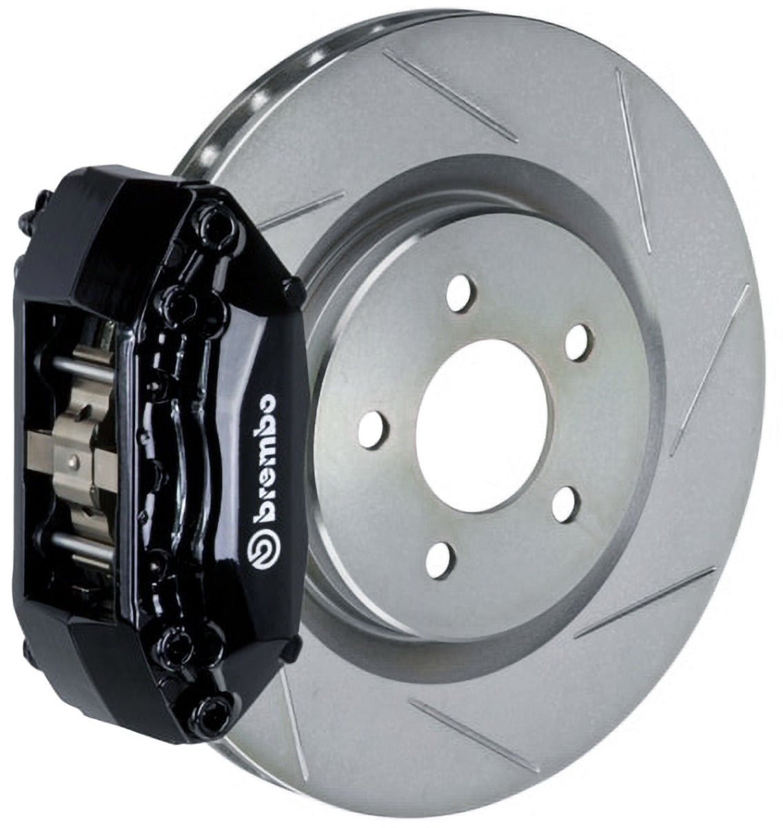 Brembo Brakes Front 330x28 One Piece Rotors + Four Piston Calipers