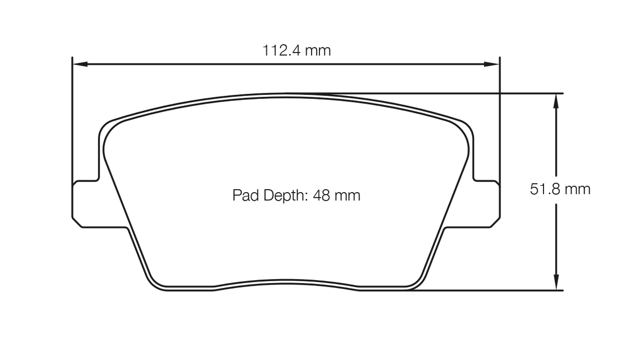 Pagid Racing Brake Pads No. 7035