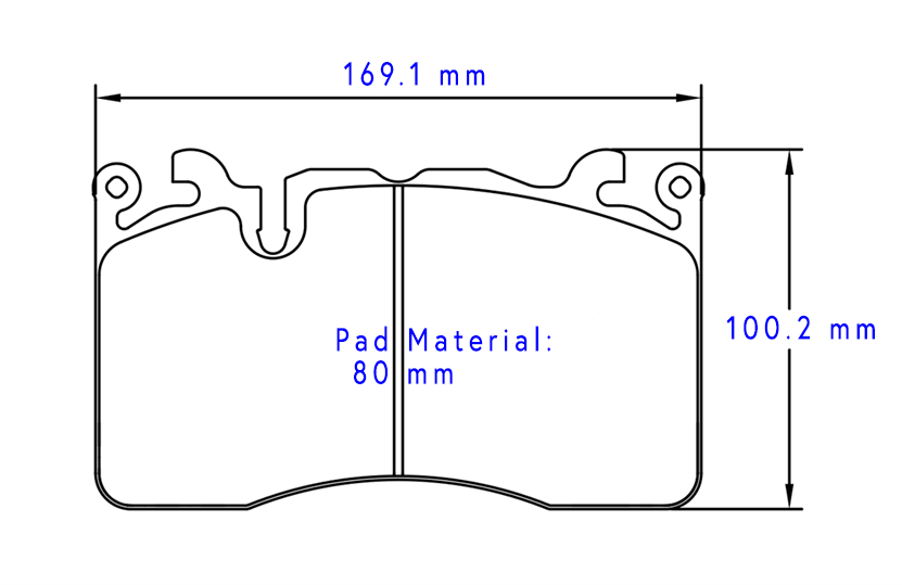 Girodisc McLaren 720S Brake Pads (Front)