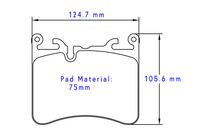 Thumbnail for Girodisc McLaren 720S Brake Pads (Rear)