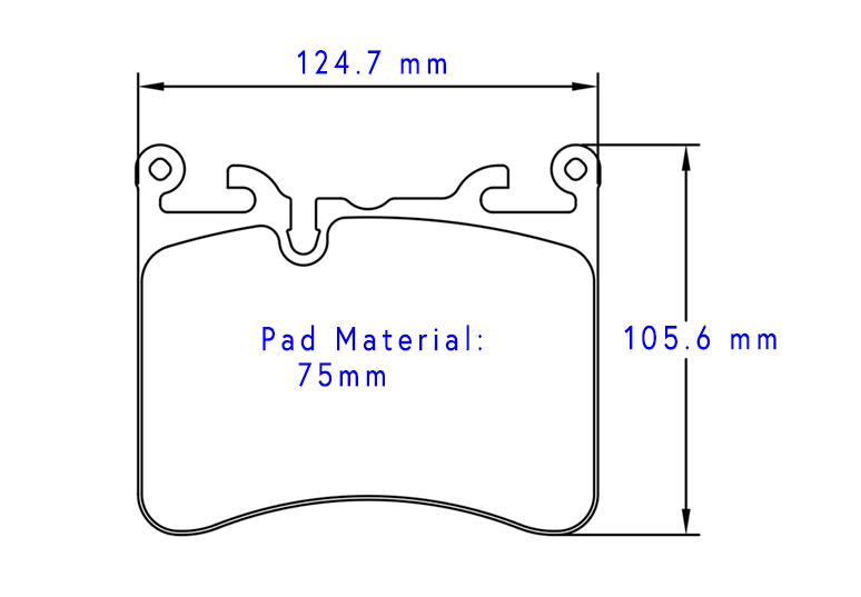 Girodisc McLaren 720S Brake Pads (Rear)