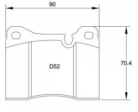 Pagid Racing Brake Pads No. 4702