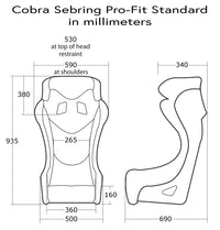 Thumbnail for Cobra Sebring Pro-Fit Racing Seat