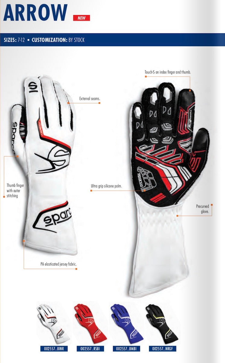 Sparco Arrow-K Kart Racing Glove